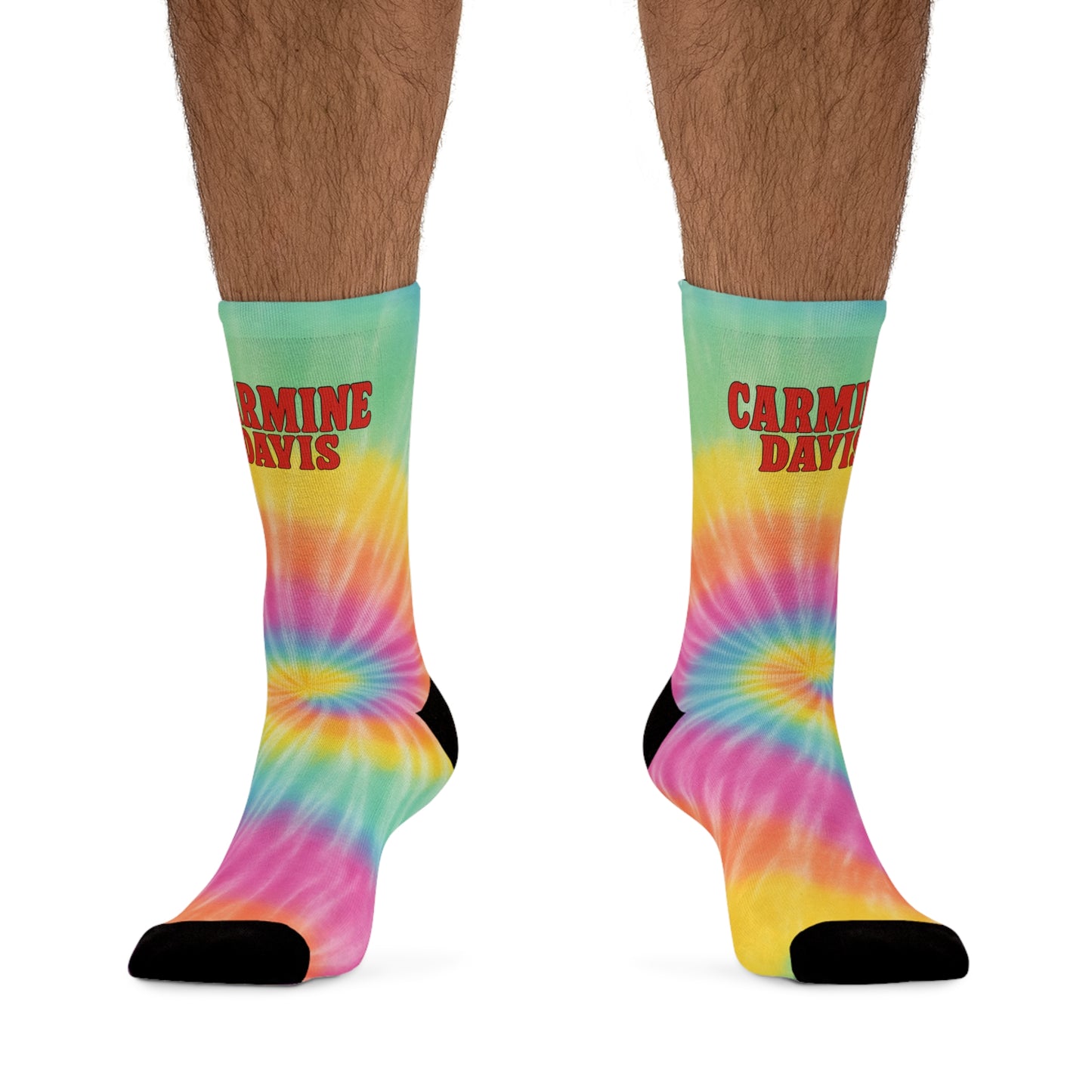 Carmine Davis “Sherbet Swirl” Recycled Poly Socks