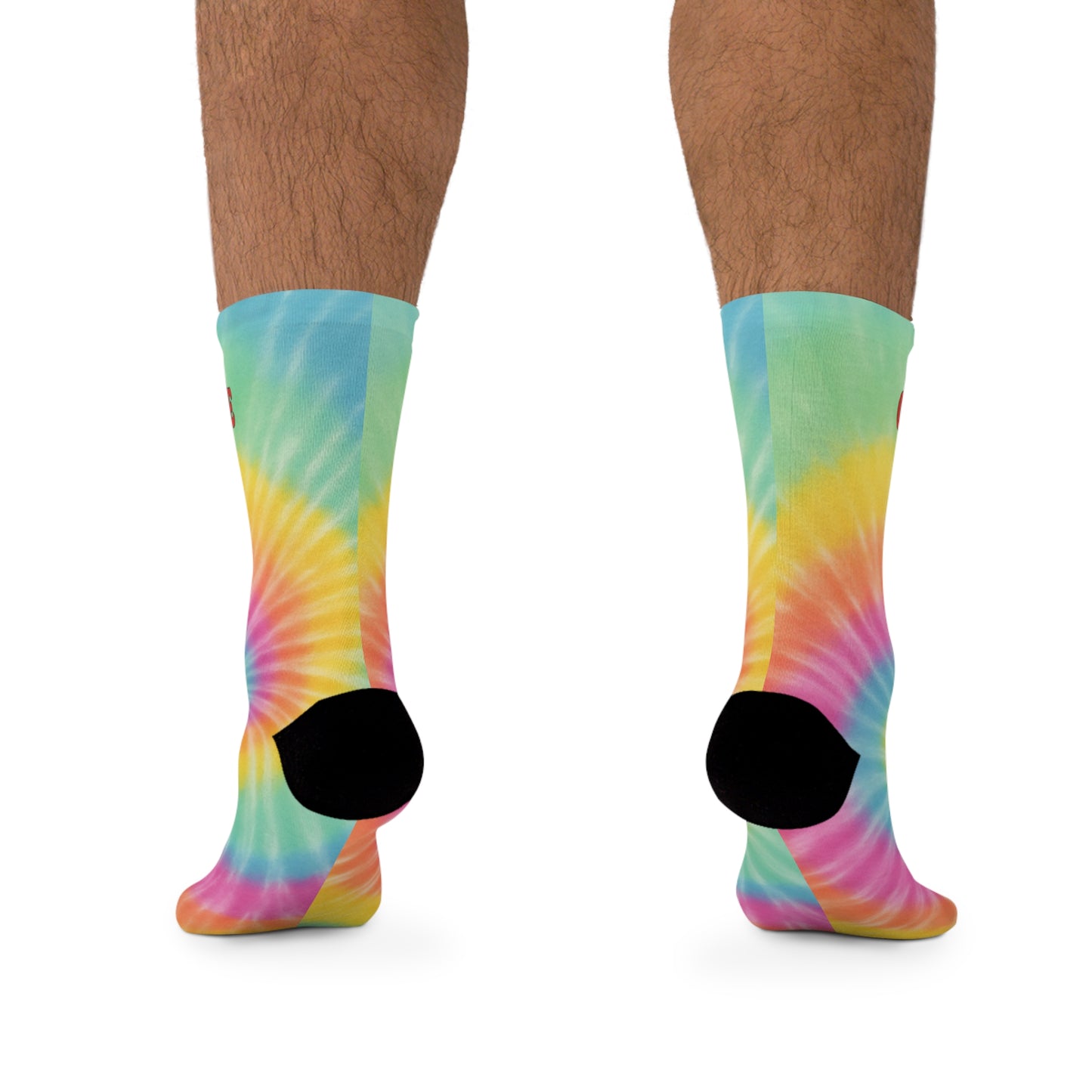 Carmine Davis “Sherbet Swirl” Recycled Poly Socks