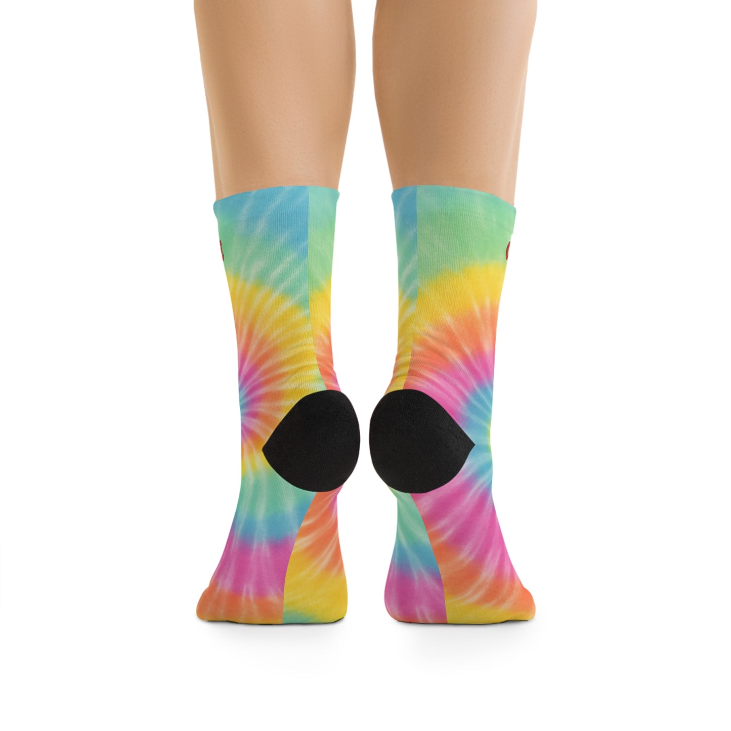 Carmine Davis “Sherbet Swirl” Recycled Poly Socks