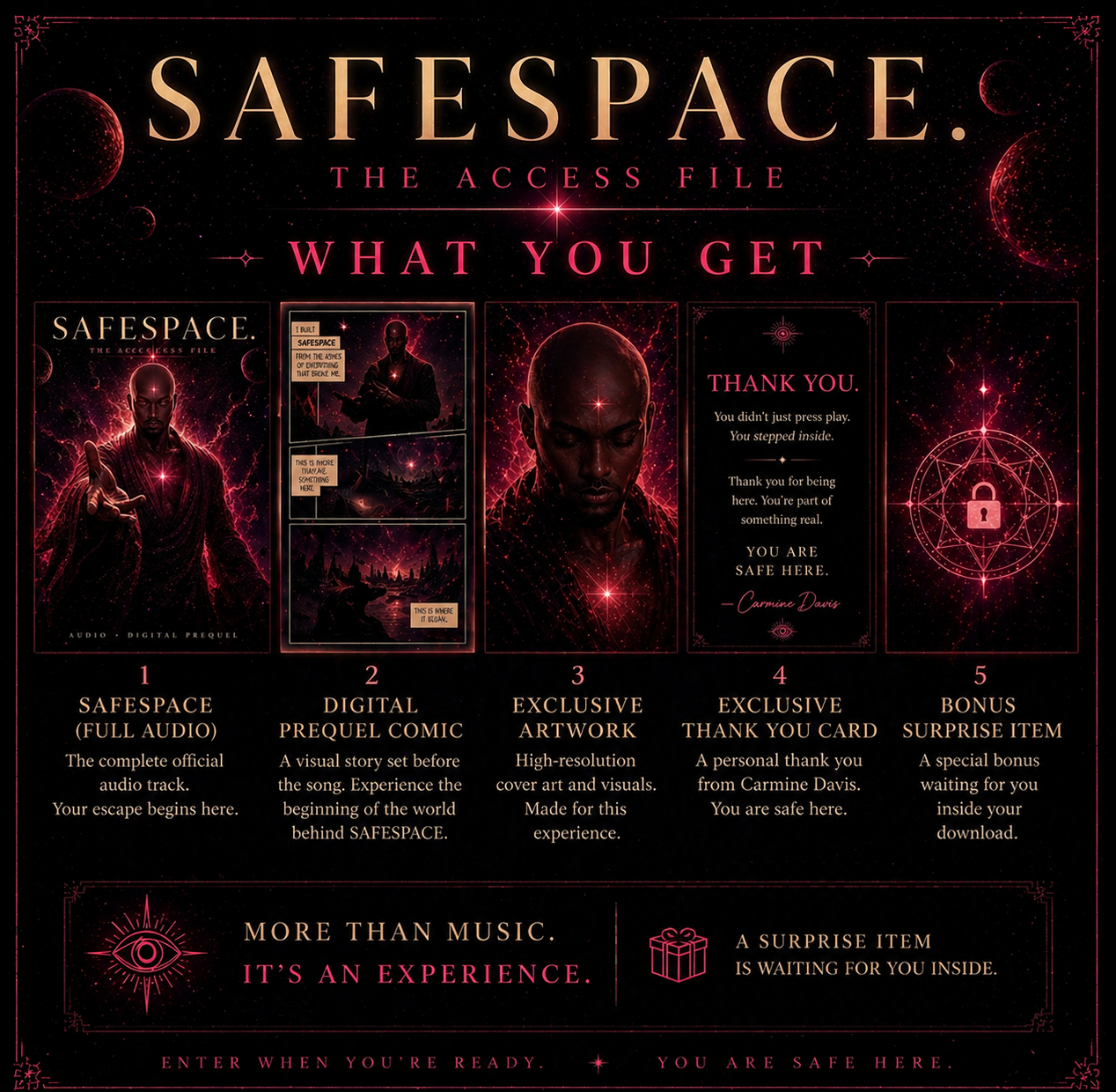 SAFESPACE: The Access File — Issue 001