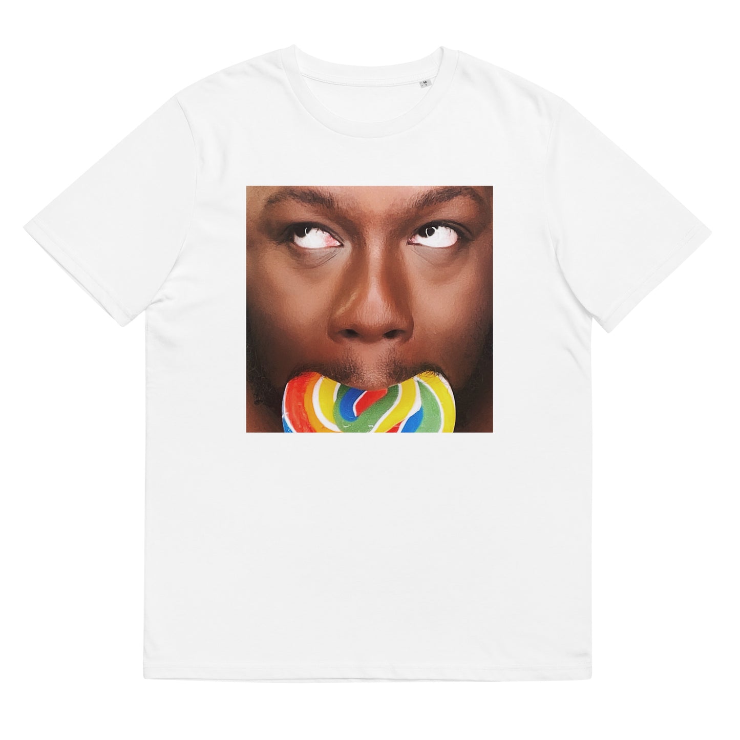 CARMINE DAVIS "Sucker." - Unisex organic cotton t-shirt