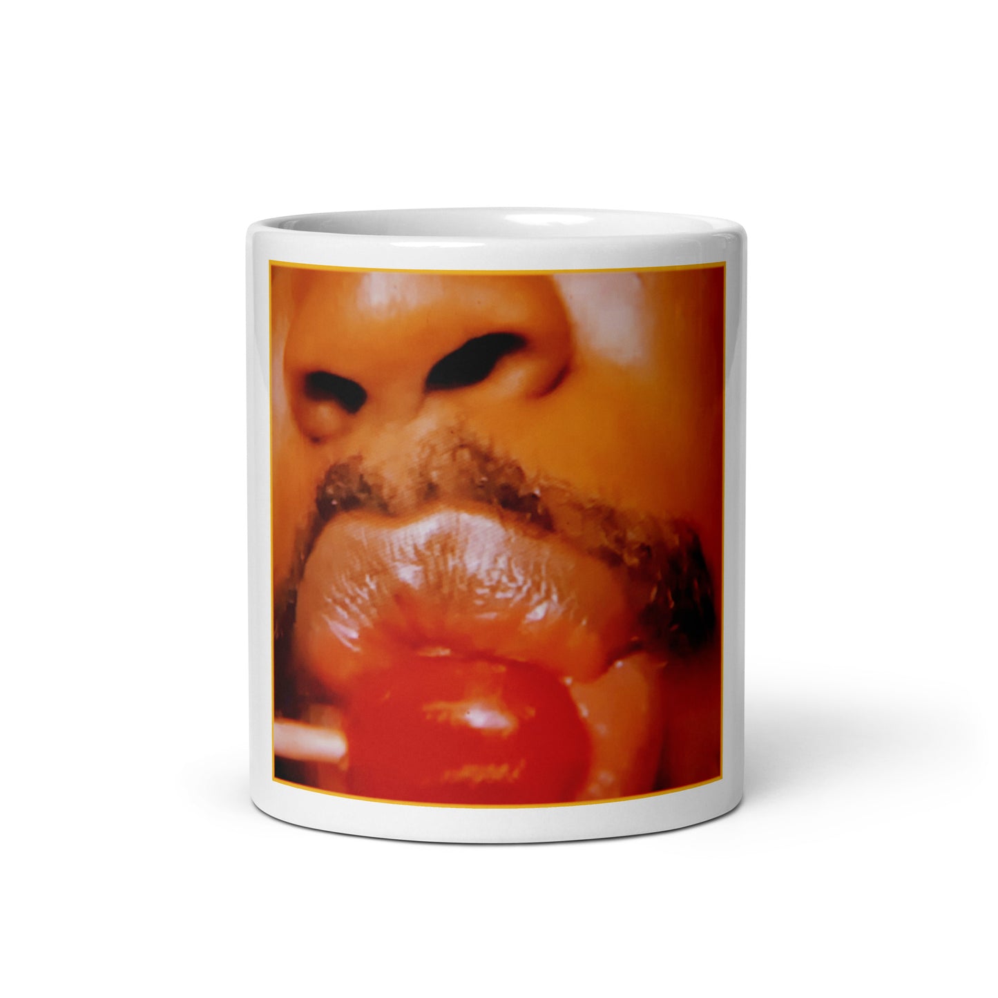 CARMINE DAVIS "I know..." - White glossy mug