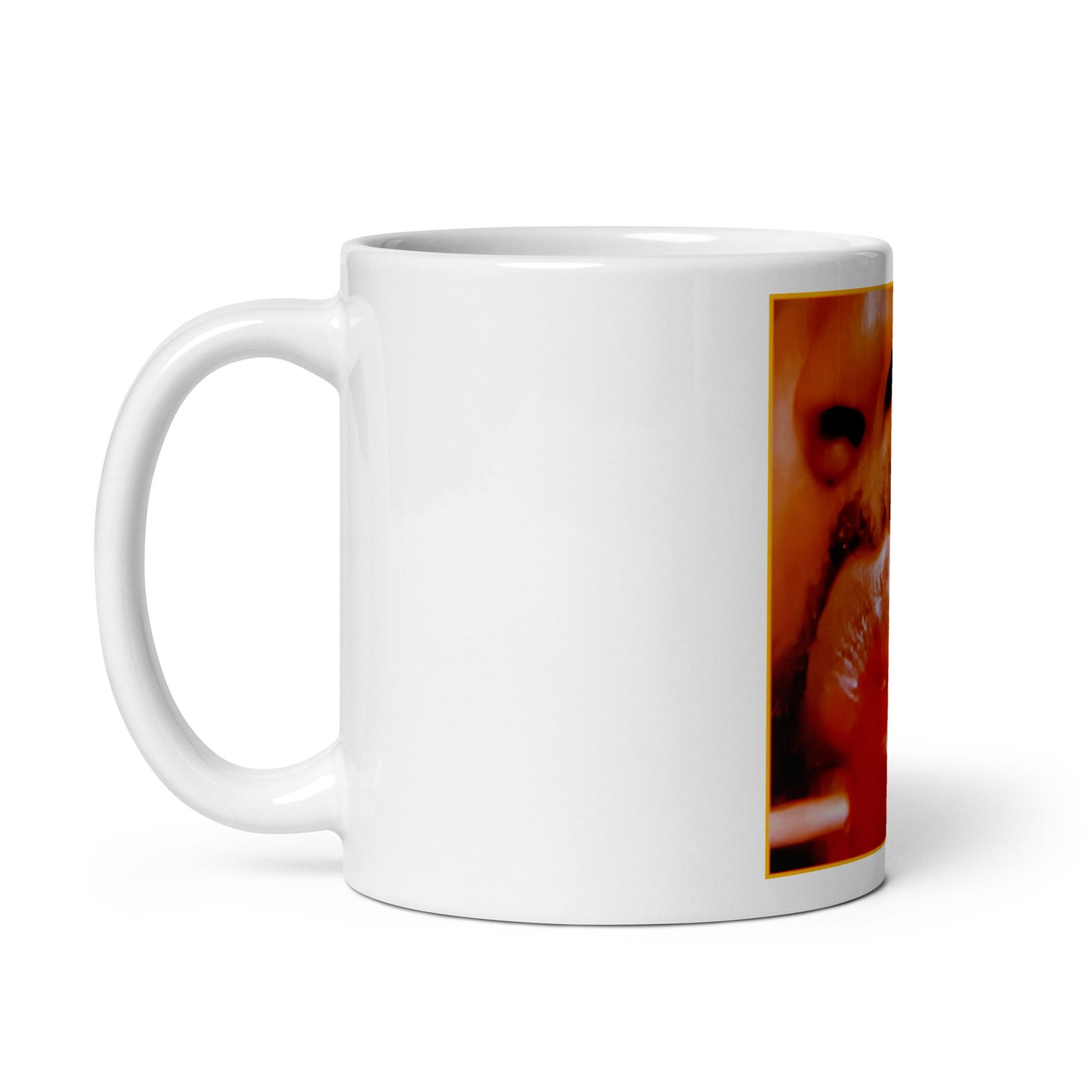 CARMINE DAVIS "I know..." - White glossy mug