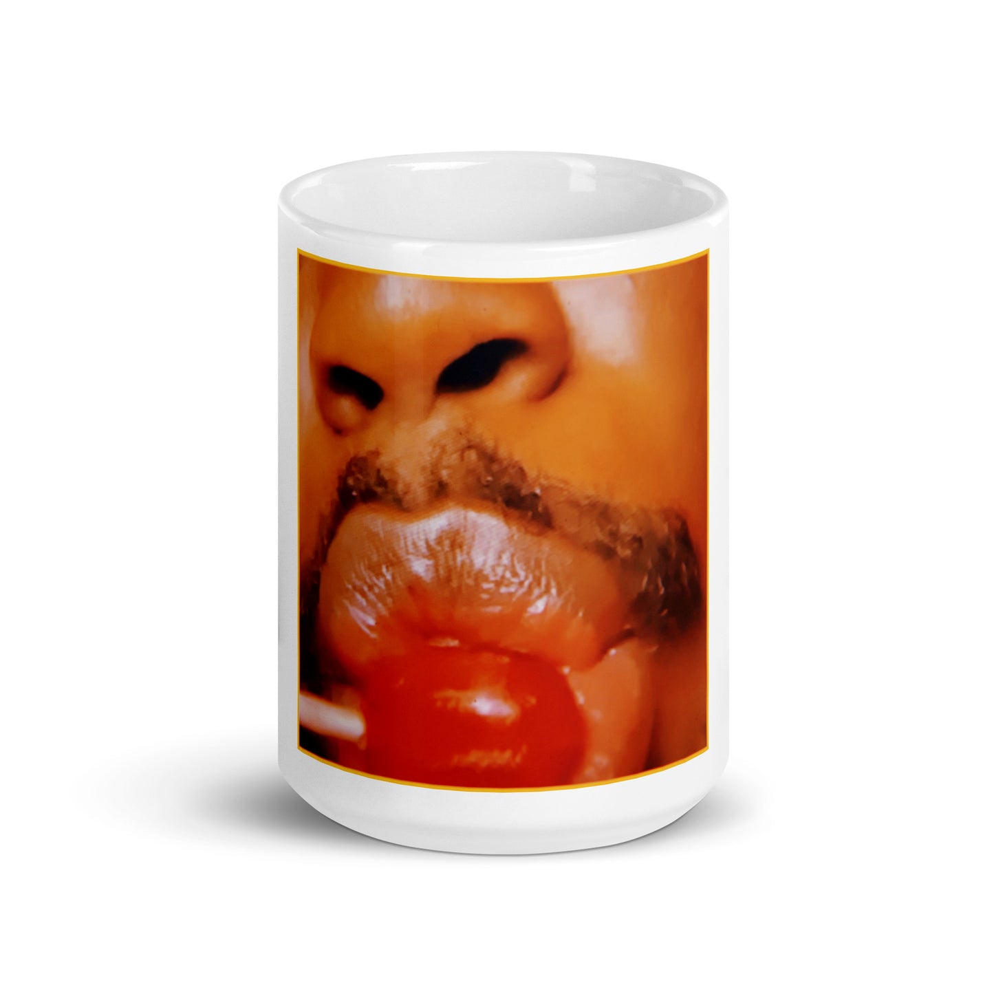 CARMINE DAVIS "I know..." - White glossy mug