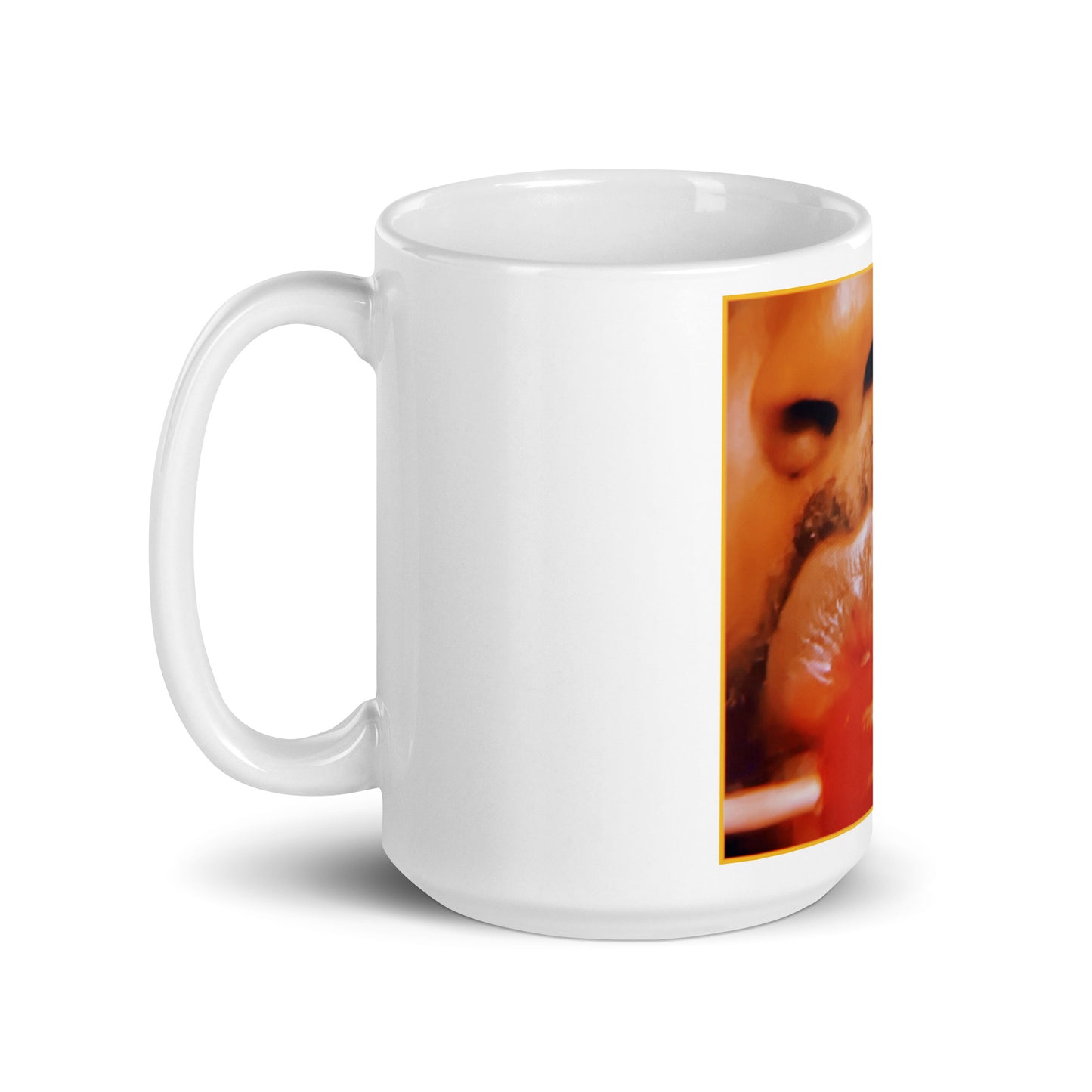 CARMINE DAVIS "I know..." - White glossy mug