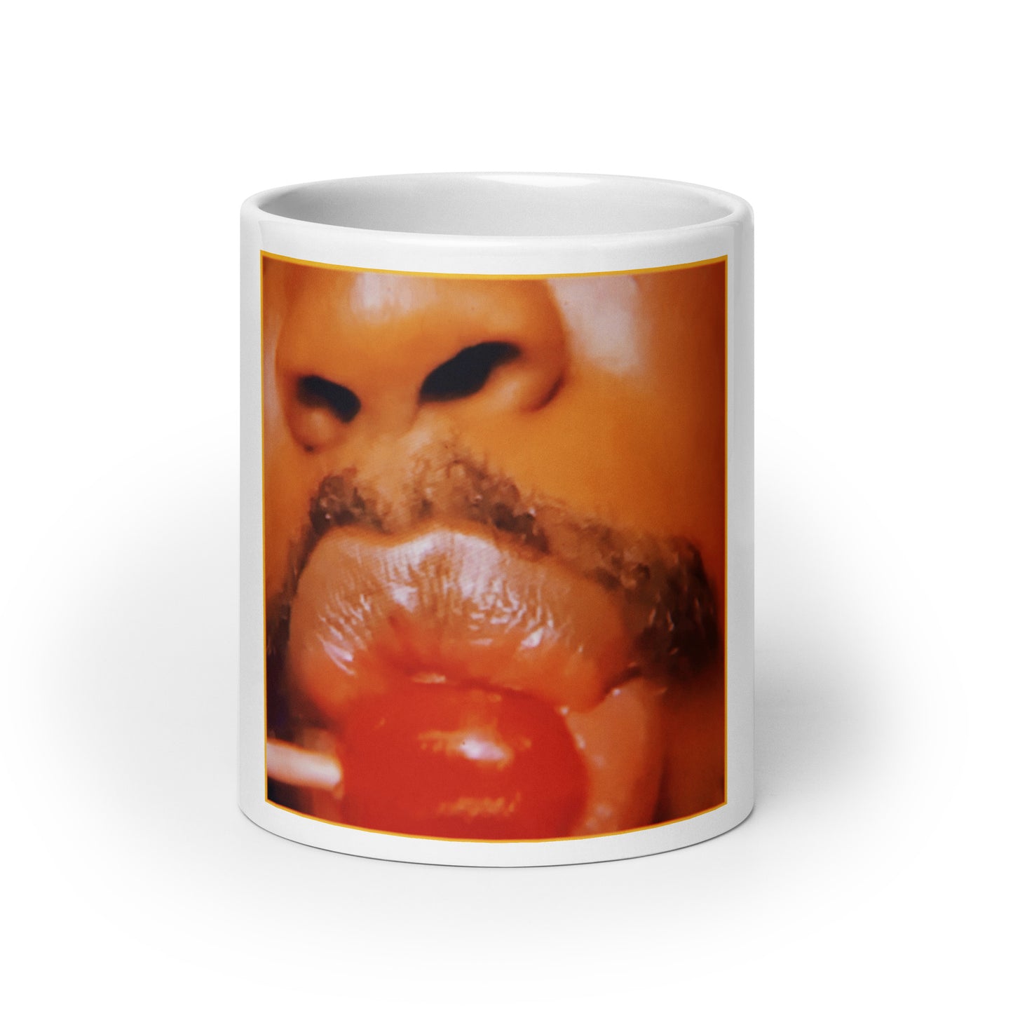 CARMINE DAVIS "I know..." - White glossy mug