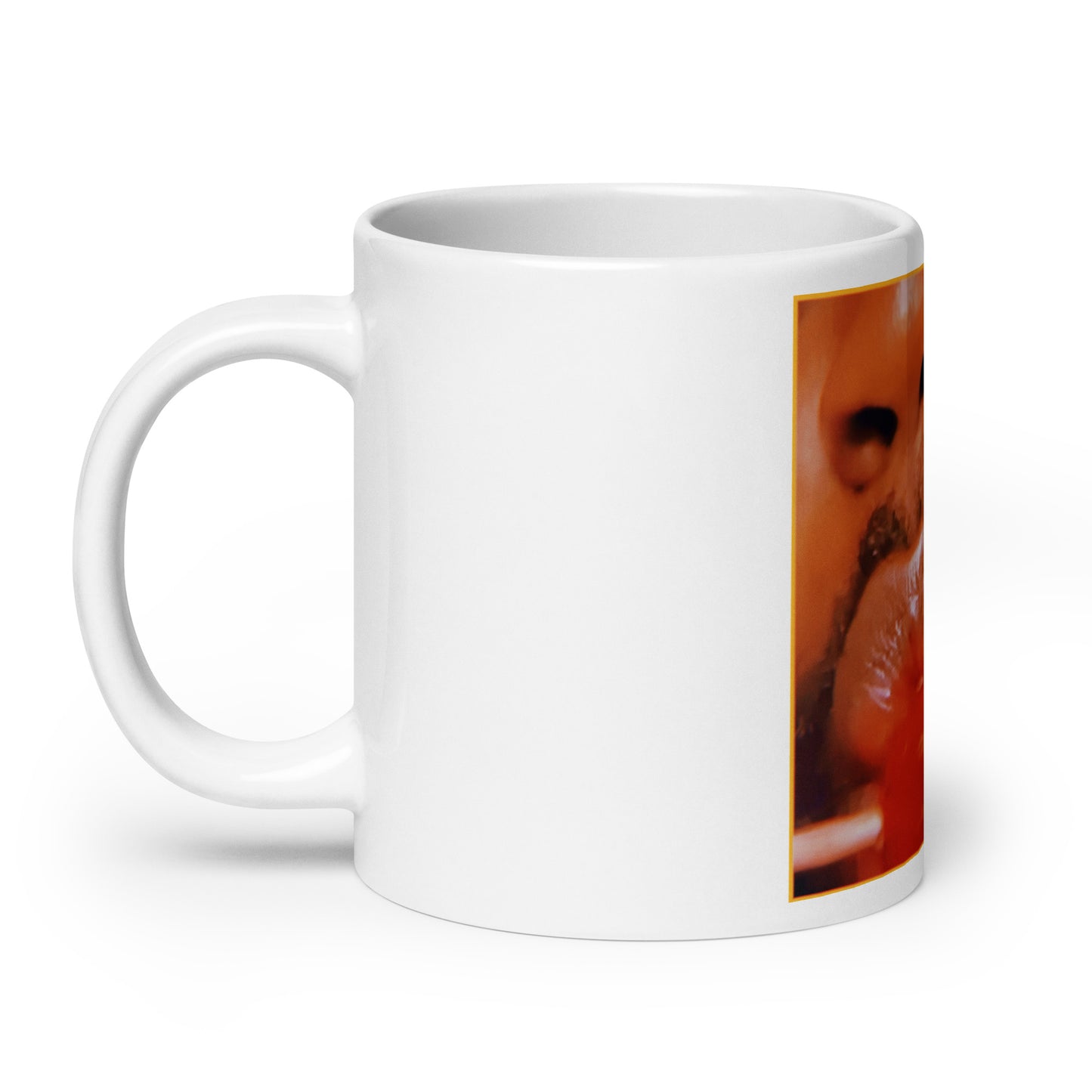 CARMINE DAVIS "I know..." - White glossy mug