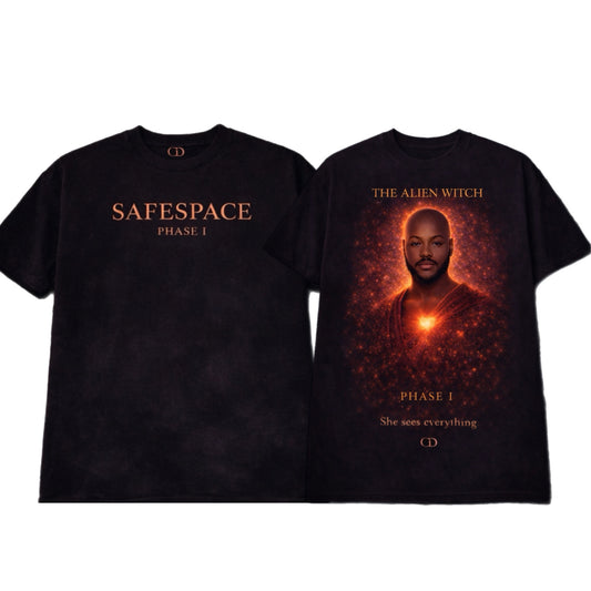 SAFESPACE: PHASE I — THE ALIEN WITCH TEE (Preorder)