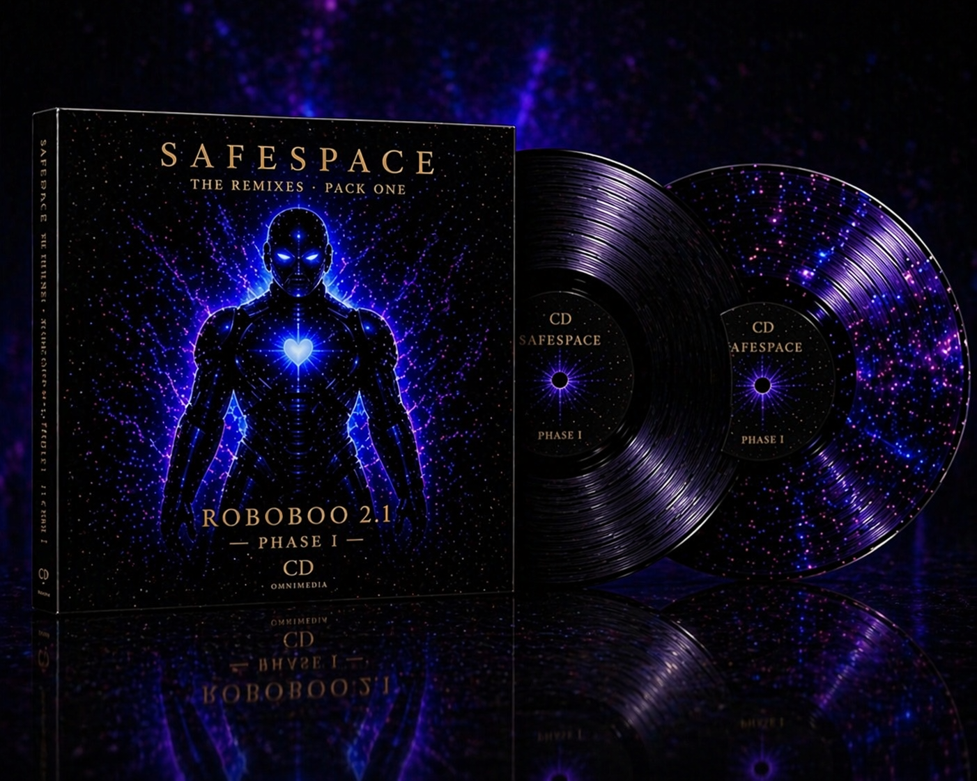 SAFESPACE: THE REMIXES — PACK ONE (PHASE I)
ROBOBOO 2.1 EDITION — LIMITED VINYL
